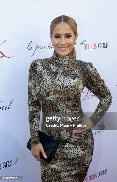 Jackie Guerrido arrives at GBK Pre Oscar Gift Lounge at Kimpton La Peer Hotel on February 08, 2020 in West Hollywood, California.