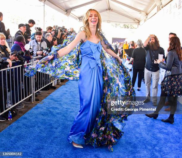 Dawn Luebbe attends the 2020 Film Independent Spirit Awards on February 08, 2020 in Santa Monica, California.