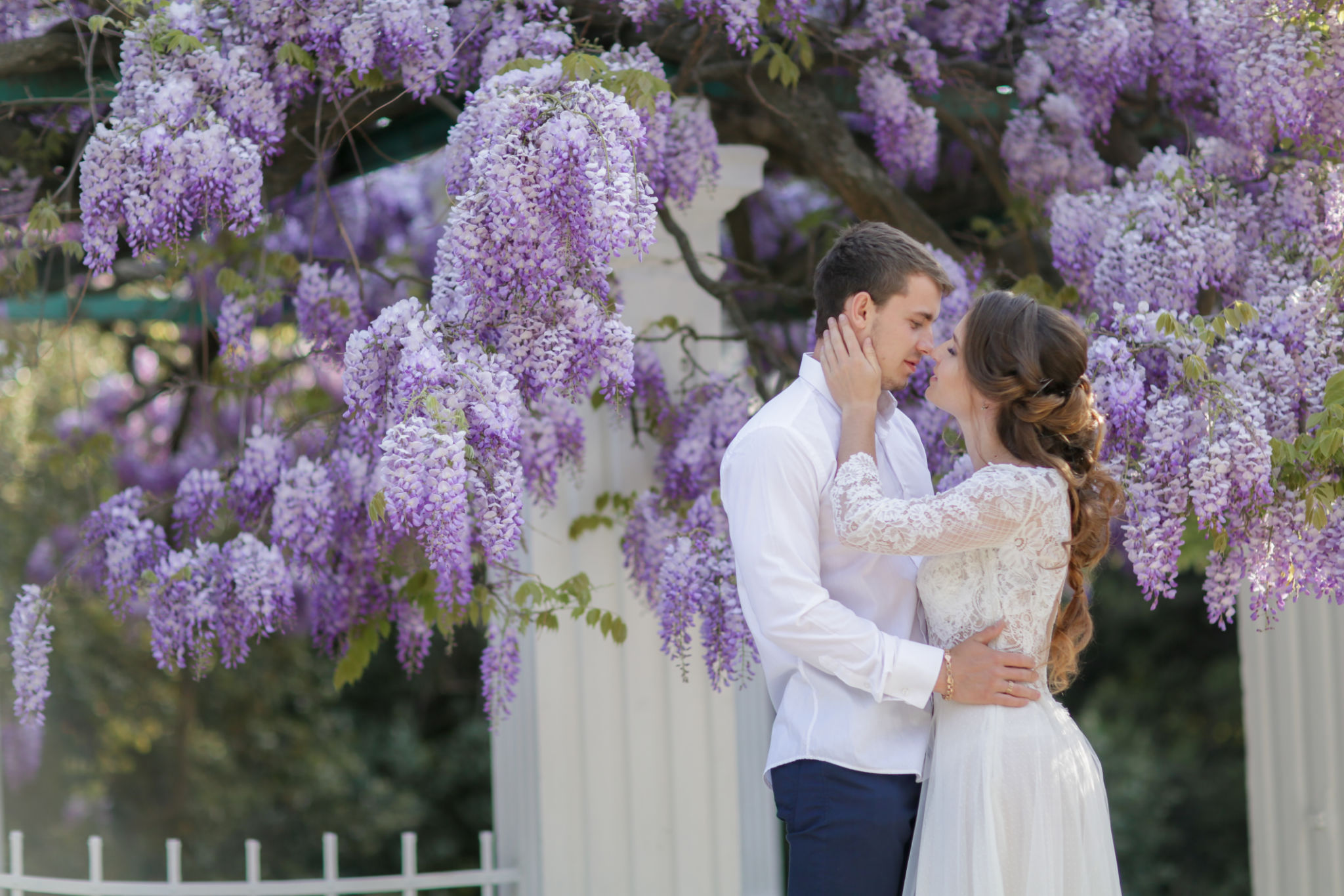 spring wedding photography