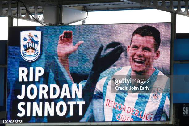 Jordan Sinnott' during the Sky Bet Championship match between Huddersfield Town and Queens Park Rangers at John Smith's Stadium on February 08, 2020...