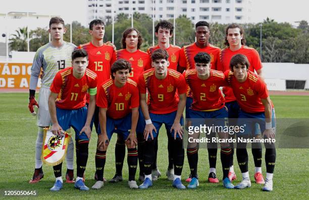Spain U17 initial team Miguel Angel Sanz, Ruben Iranzo Lendinez, Javier Serrano Martinez, Adrian Corral Alciturri, Ilaix Moriba Koruma, Miguel...
