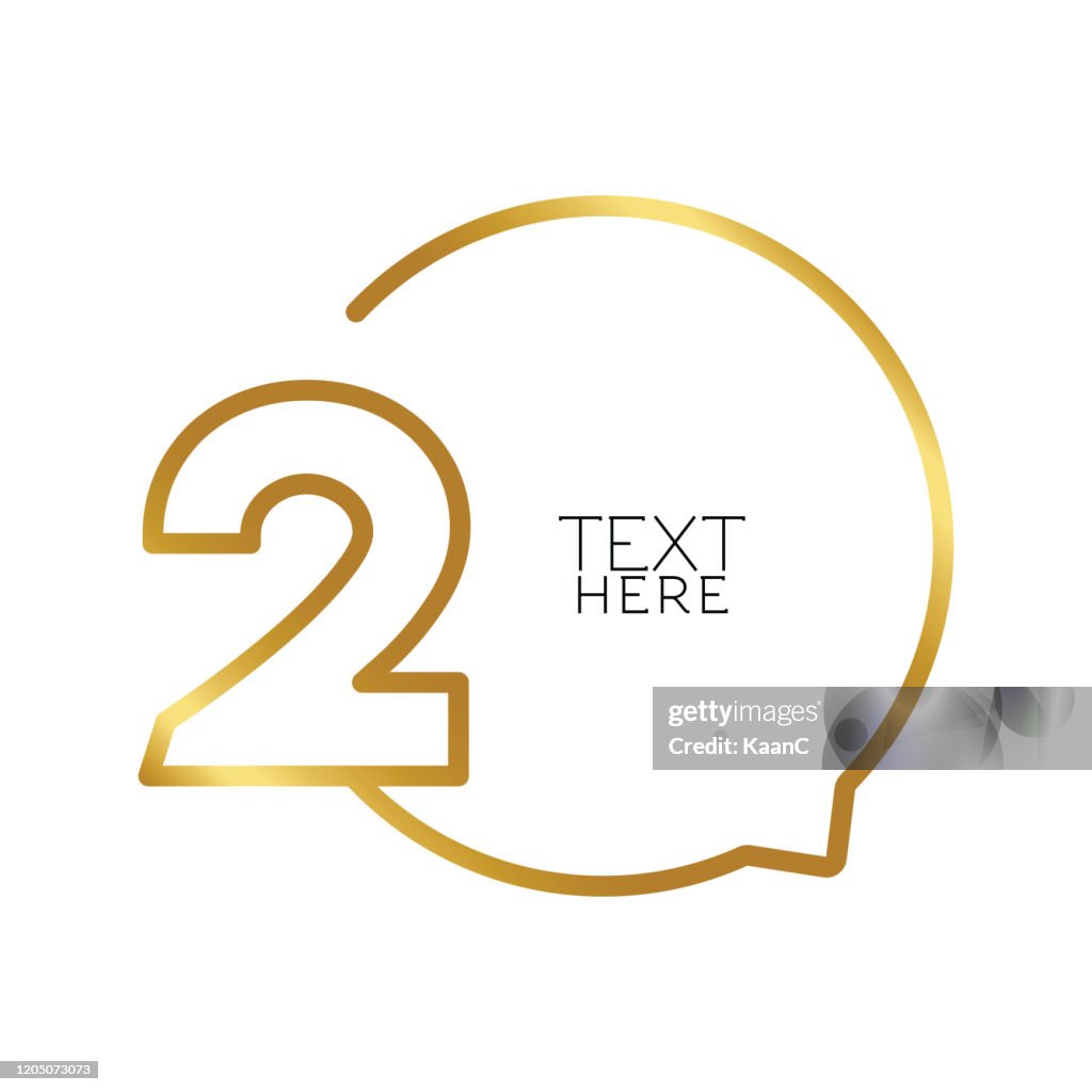 Step Image Number Step Number Stock Illustration Speech Bubble Vector High-Res Vector ...