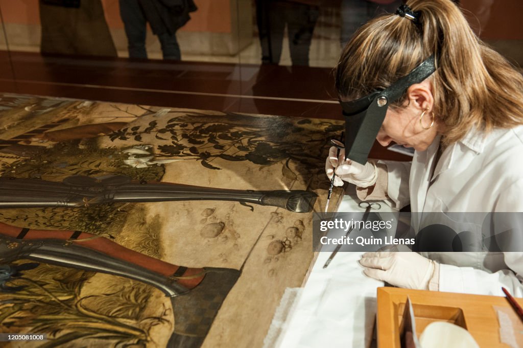 Restoration of a Carpaccio Painting