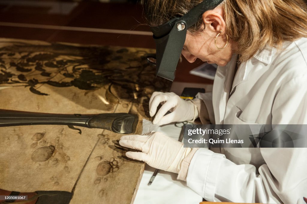 Restoration of a Carpaccio Painting