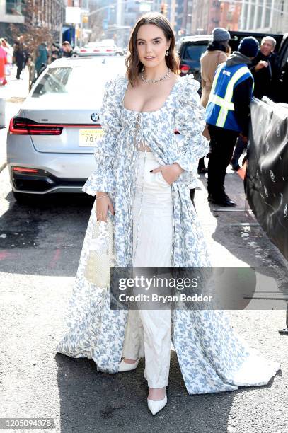 Bailee Madison arrives to NYFW: The Shows in a BMW 750i xDrive Sedan in New York City on February 06, 2020. For the second consecutive year, BMW is...