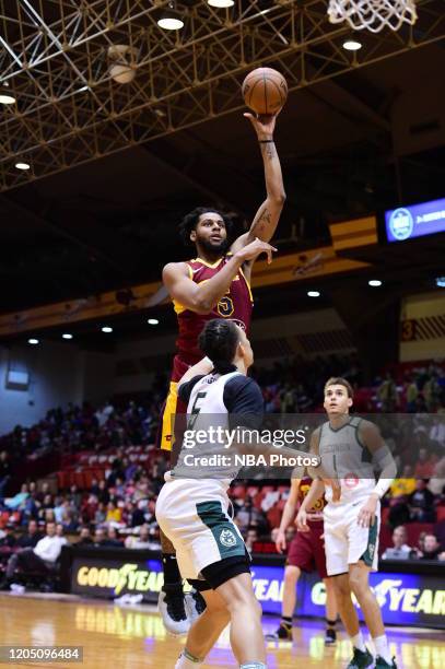 March 04: Marques Bolden of the Canton Charge shoots the ball against the Wisconsin Herd during a G League game on March 4, 2020 at Canton Memorial...