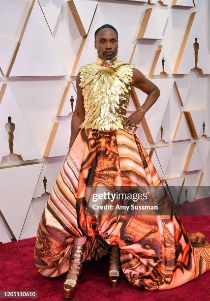 Billy Porter attends the 92nd Annual Academy Awards at Hollywood and Highland on February 09, 2020 in Hollywood, California.