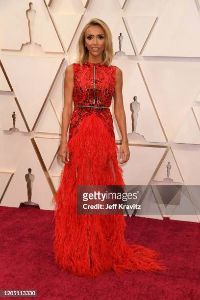 Giuliana Rancic attends the 92nd Annual Academy Awards at Hollywood and Highland on February 09, 2020 in Hollywood, California.