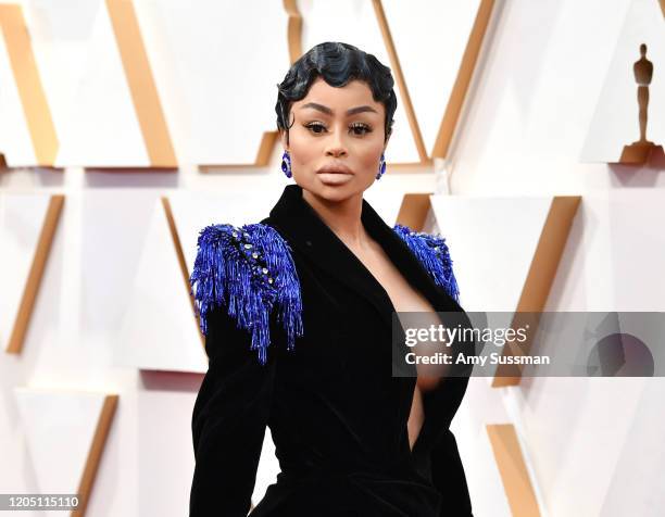 Blac Chyna attends the 92nd Annual Academy Awards at Hollywood and Highland on February 09, 2020 in Hollywood, California.