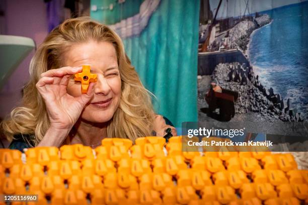 Princess Mabel of The Netherlands attends the Prince Friso engineer award on March 4, 2020 in Delft, Netherlands.