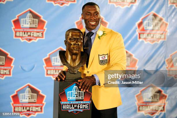 44 Shannon Sharpe Hall Of Fame Photos & High Res Pictures - Getty Images