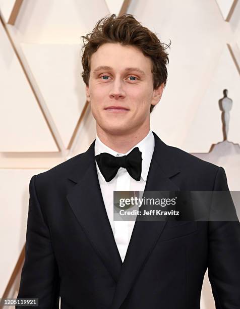 George MacKay attends the 92nd Annual Academy Awards at Hollywood and Highland on February 09, 2020 in Hollywood, California.