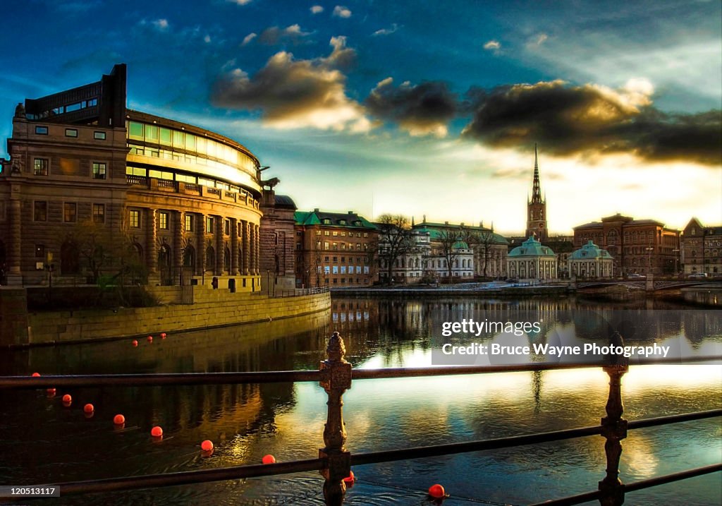 Evening in Stockholm