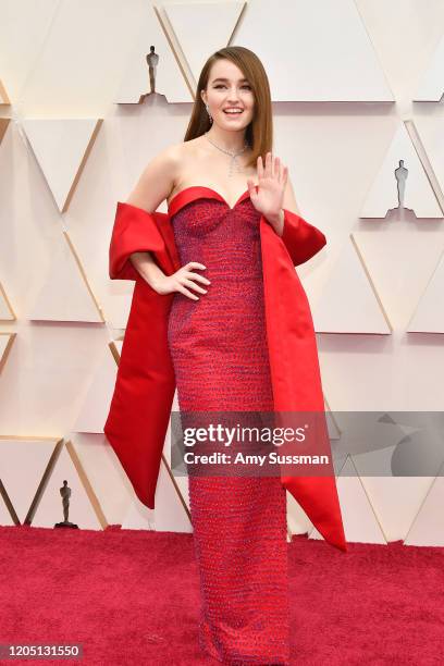 Kaitlyn Dever attends the 92nd Annual Academy Awards at Hollywood and Highland on February 09, 2020 in Hollywood, California.