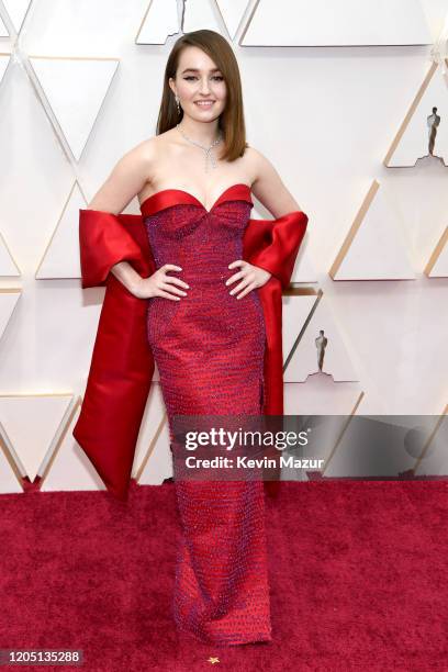 Kaitlyn Dever attends the 92nd Annual Academy Awards at Hollywood and Highland on February 09, 2020 in Hollywood, California.