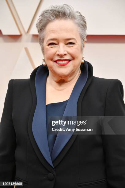 Kathy Bates attends the 92nd Annual Academy Awards at Hollywood and Highland on February 09, 2020 in Hollywood, California.
