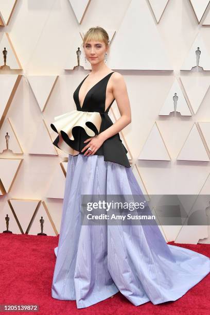 Saoirse Ronan attends the 92nd Annual Academy Awards at Hollywood and Highland on February 09, 2020 in Hollywood, California.