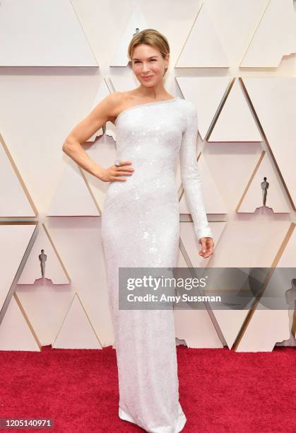 Renée Zellweger attends the 92nd Annual Academy Awards at Hollywood and Highland on February 09, 2020 in Hollywood, California.