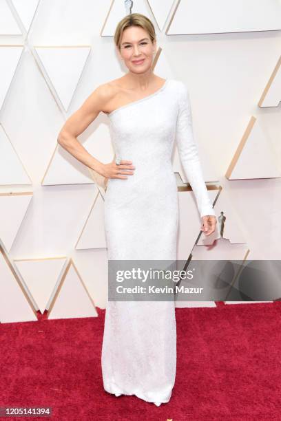 Renée Zellweger attends the 92nd Annual Academy Awards at Hollywood and Highland on February 09, 2020 in Hollywood, California.