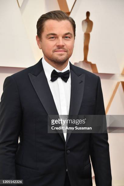 Leonardo DiCaprio attends the 92nd Annual Academy Awards at Hollywood and Highland on February 09, 2020 in Hollywood, California.