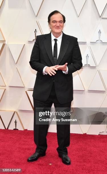 Quentin Tarantino attends the 92nd Annual Academy Awards at Hollywood and Highland on February 09, 2020 in Hollywood, California.