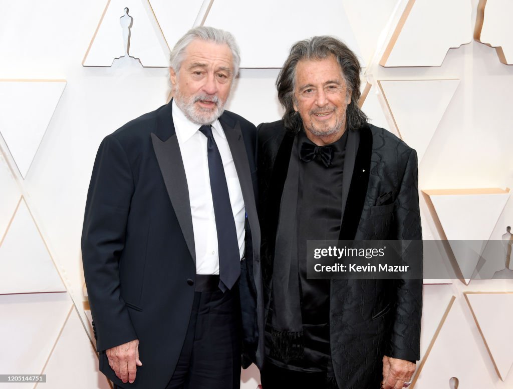 Robert De Niro and Al Pacino attend the 92nd Annual Academy Awards at