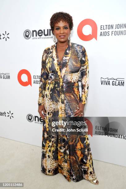 Vanessa Bell Calloway attends Neuro Brands Presenting Sponsor At The Elton John AIDS Foundation's Academy Awards Viewing Party on February 09, 2020...