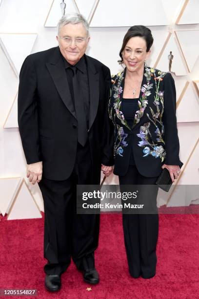 Composer Randy Newman and Gretchen Preece attend the 92nd Annual Academy Awards at Hollywood and Highland on February 09, 2020 in Hollywood,...