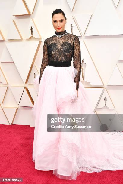 Gal Gadot attends the 92nd Annual Academy Awards at Hollywood and Highland on February 09, 2020 in Hollywood, California.