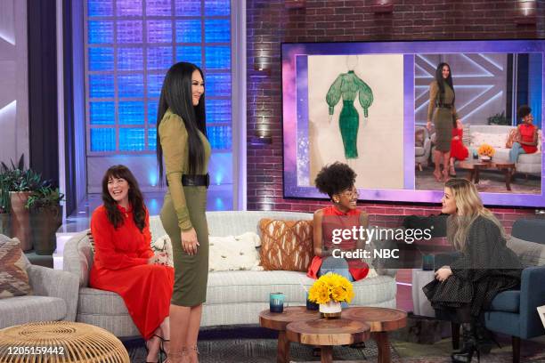 Episode 3121 -- Pictured: Liv Tyler, Kimora Lee Simmons, Skylar Johnson, Kelly Clarkson --