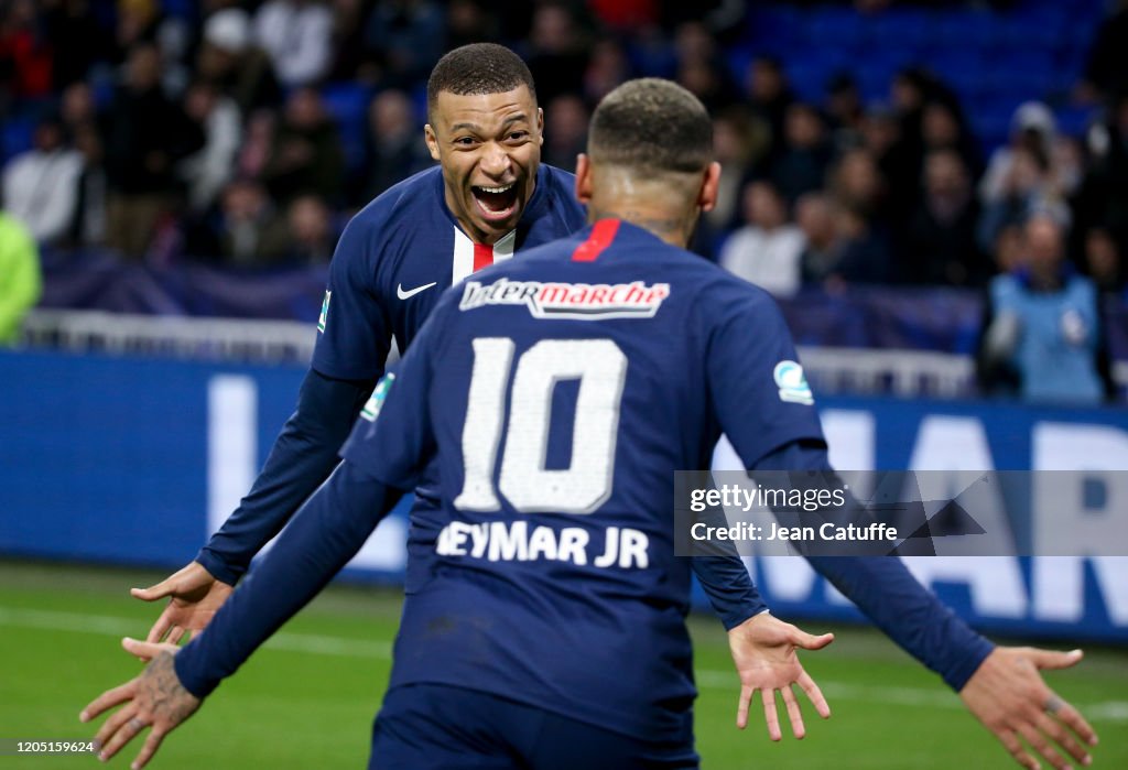 Olympique Lyonnais v Paris Saint-Germain - French Cup Semi Final