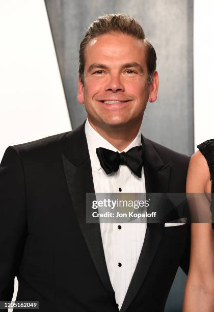 Lachlan Murdoch attends the 2020 Vanity Fair Oscar Party hosted by Radhika Jones at Wallis Annenberg Center for the Performing Arts on February 09,...