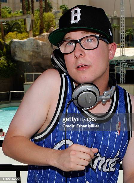Asher Roth The Rapper Asher Roth At Moorea Beach Club At Mandalay Bay Photos and Premium High ...