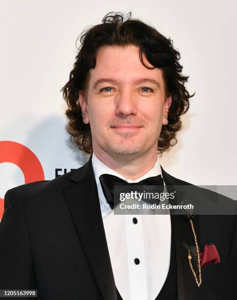 Chasez attends the 28th Annual Elton John AIDS Foundation Academy Awards Viewing Party Sponsored By IMDb And Neuro Drinks on February 09, 2020 in...