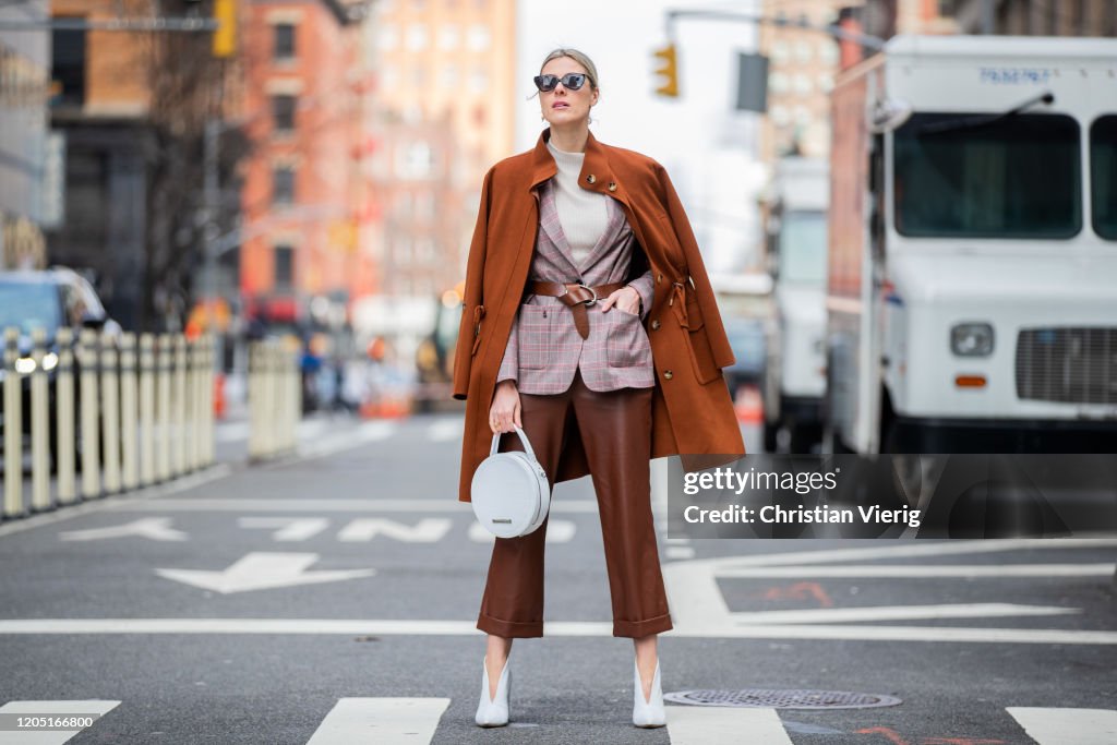 Street Style - Day 4 - New York Fashion Week February 2020