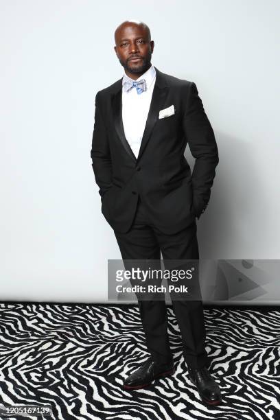 Taye Diggs attends IMDb LIVE Presented By M&M'S At The Elton John AIDS Foundation Academy Awards Viewing Party on February 09, 2020 in Los Angeles,...