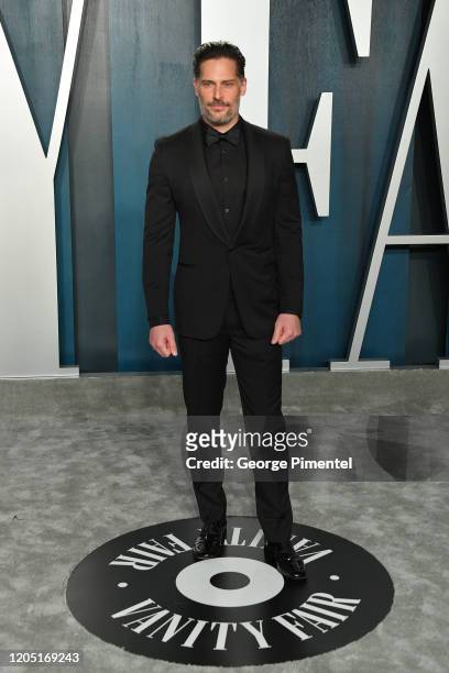 Joe Manganiello attends the 2020 Vanity Fair Oscar party hosted by Radhika Jones at Wallis Annenberg Center for the Performing Arts on February 09,...