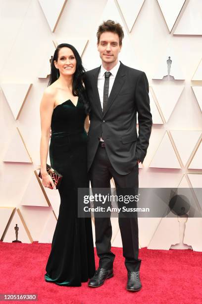 Special effects make-up artist Arjen Tuiten and guest attends the 92nd Annual Academy Awards at Hollywood and Highland on February 09, 2020 in...