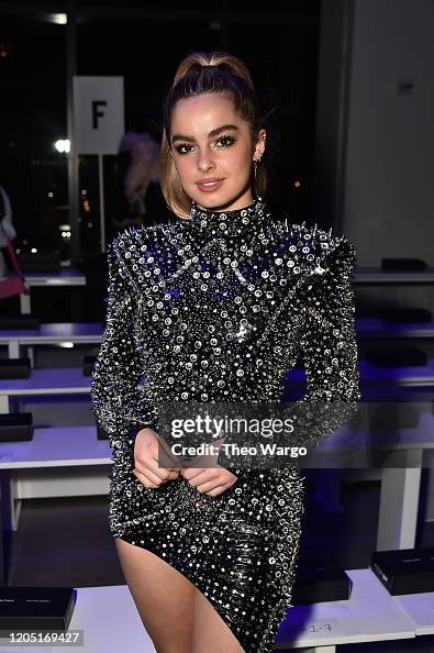 Ond Rae Addison Rae attends The Blonds front row during New York Fashion ...