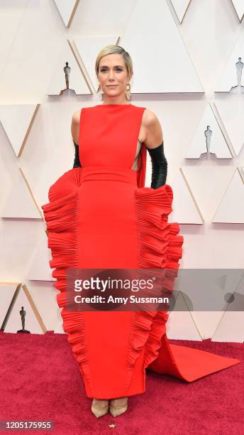Kristen Wiig attends the 92nd Annual Academy Awards at Hollywood and Highland on February 09, 2020 in Hollywood, California.