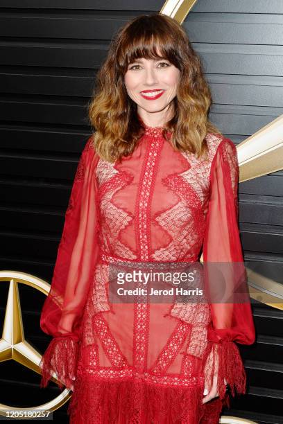 Linda Cardellini attends the 2020 Mercedes-Benz Annual Academy Viewing Party at Four Seasons Los Angeles at Beverly Hills on February 09, 2020 in Los...