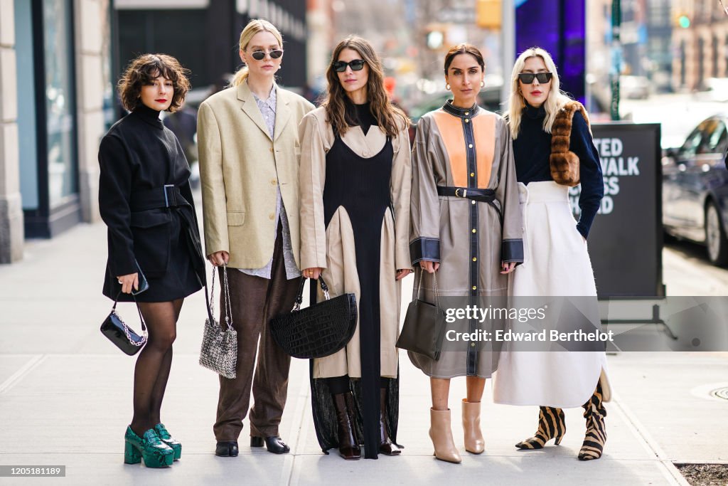 Street Style - Day 4 - New York Fashion Week February 2020