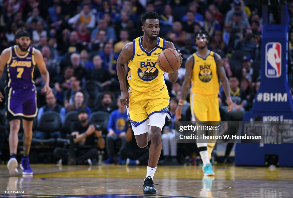 Los Angeles Lakers v Golden State Warriors