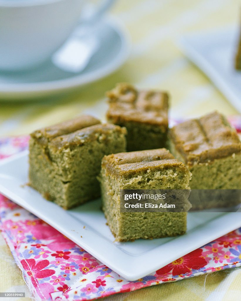 Matcha castella