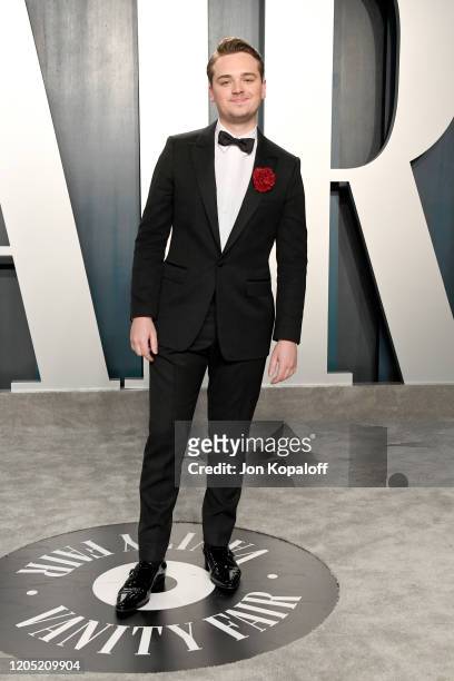 Dean-Charles Chapman attends the 2020 Vanity Fair Oscar Party hosted by Radhika Jones at Wallis Annenberg Center for the Performing Arts on February...