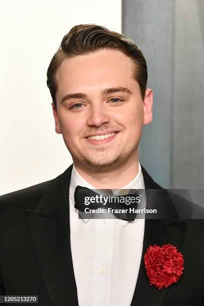 Dean-Charles Chapman attends the 2020 Vanity Fair Oscar Party hosted by Radhika Jones at Wallis Annenberg Center for the Performing Arts on February...