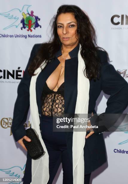 Actress Alice Amter attends the 21st Annual Cinemoi Oscars Party on February 09, 2020 in Beverly Hills, California.