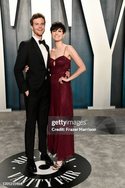 Jack Quaid attends the 2020 Vanity Fair Oscar Party hosted by Radhika Jones at Wallis Annenberg Center for the Performing Arts on February 09, 2020...