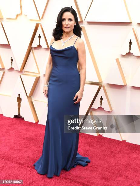 Julia Louis-Dreyfus arrives at the 92nd Annual Academy Awards at Hollywood and Highland on February 09, 2020 in Hollywood, California.
