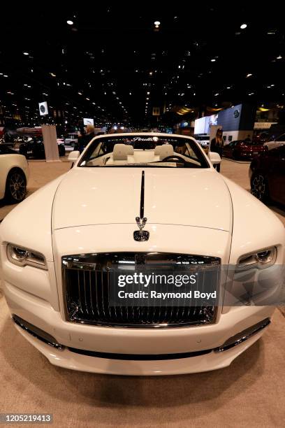 Rolls-Royce Dawn is on display at the 112th Annual Chicago Auto Show at McCormick Place in Chicago, Illinois on February 6, 2020. "n